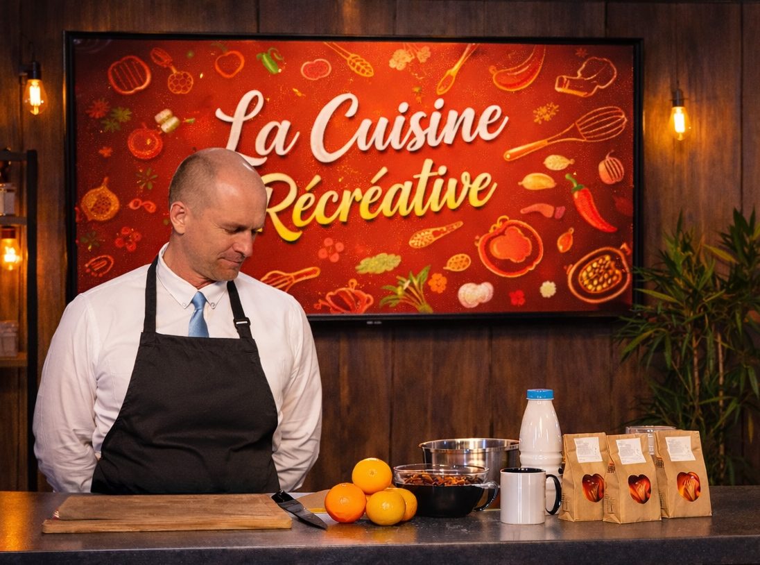 Plateau émission culinaire