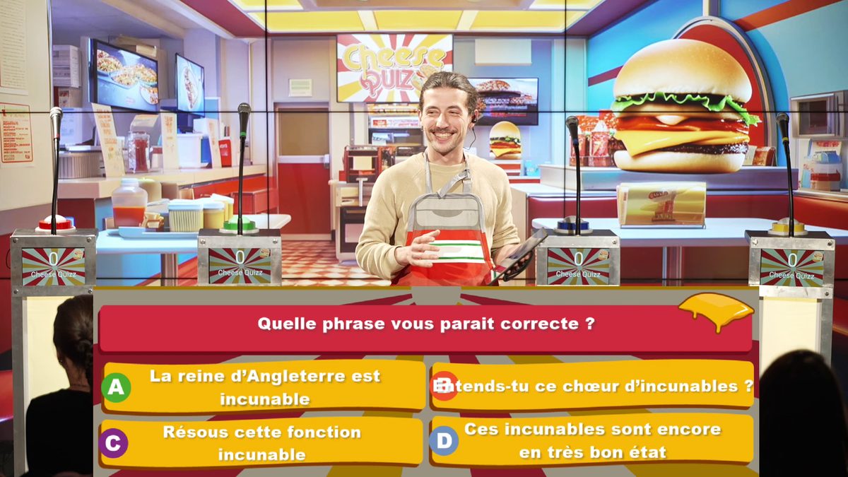 Plateau jeu télévisé
